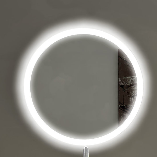 Paris Mirror Round Backlit Bathroom Vanity Wall Mirror